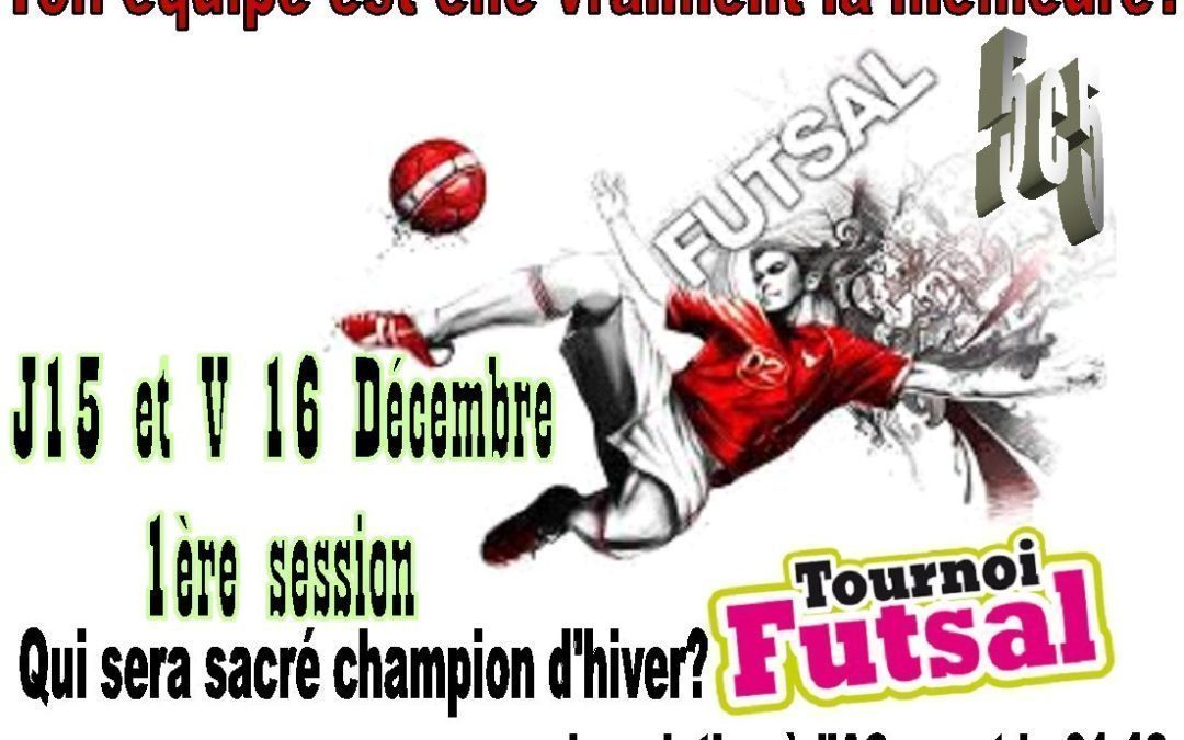 TOURNOI HIVER FUTSAL